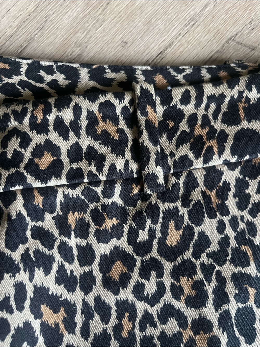 JCrew women’s Leopard Print  Pants - Tan/Black - Picture 4 of 5
